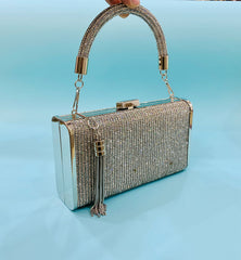 Fancy Clutch-1030 (Silver)