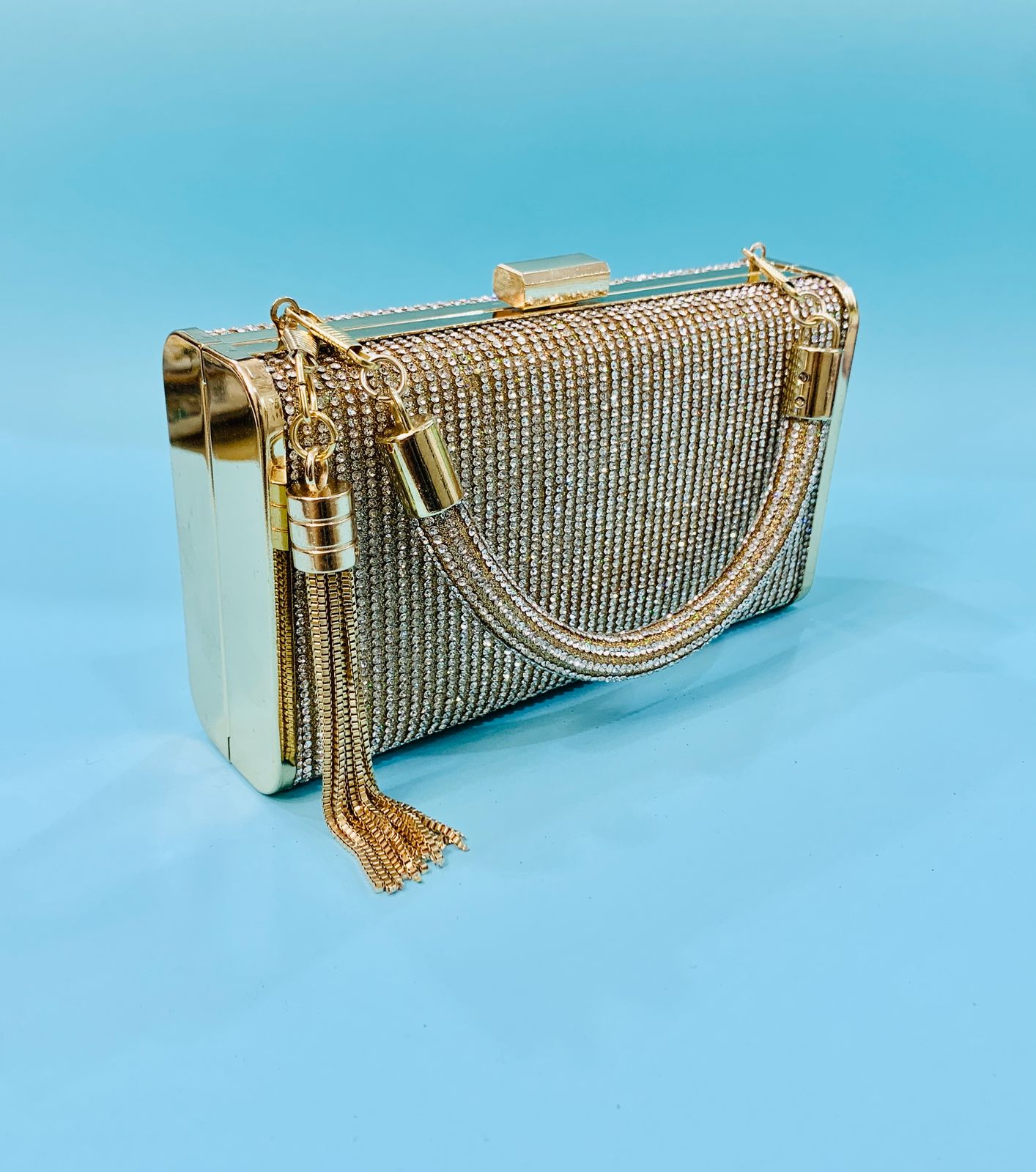 Fancy Clutch-1030 (Golden)