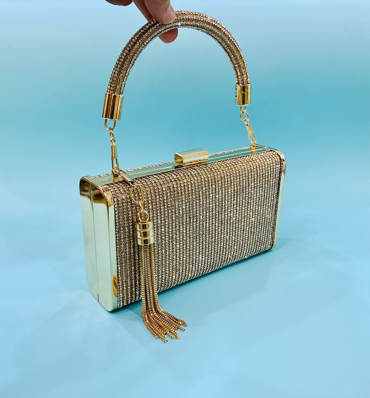 Fancy Clutch-1030 (Golden)