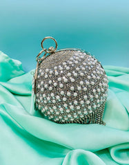 Round Clutch (Silver)