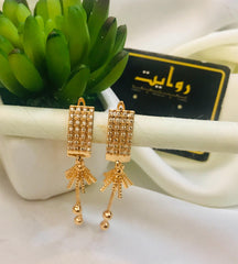 Zircon Earring-109 (Golden)