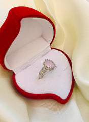 Zircon Ring-44 (Pink)