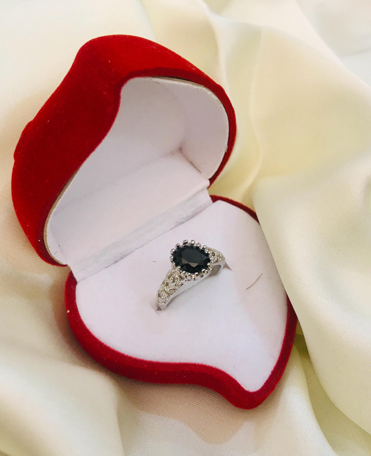 Zircon Ring-44 (Black)