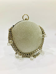 Round Clutch-01 (Silver)