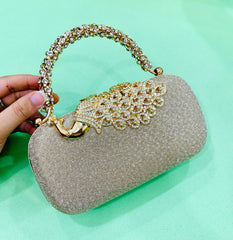 Fancy Clutch-10015 (Silver)