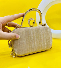 Fancy Clutch-10013 (Golden)