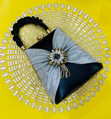 Fancy Clutch-10012 (Black)