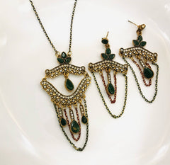 Turkish Locket set-01 (Green)