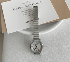 Rawayat Ladies Watch-14 (Silver/White)