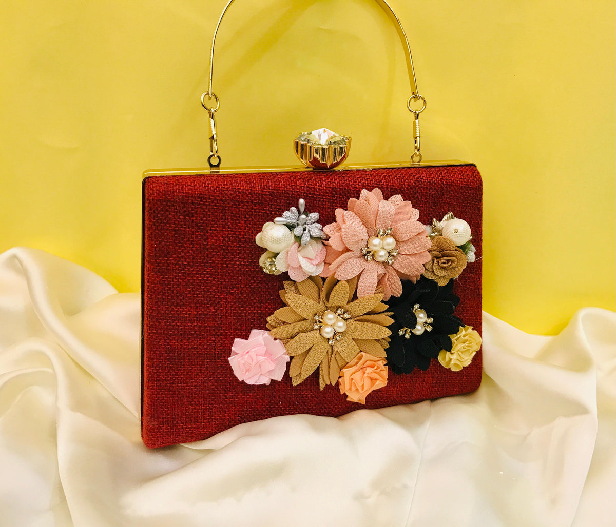 Fancy Bag-10004 (Maroon)