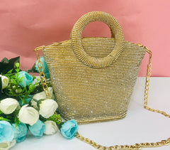 Fancy Bag-10006 (Golden)