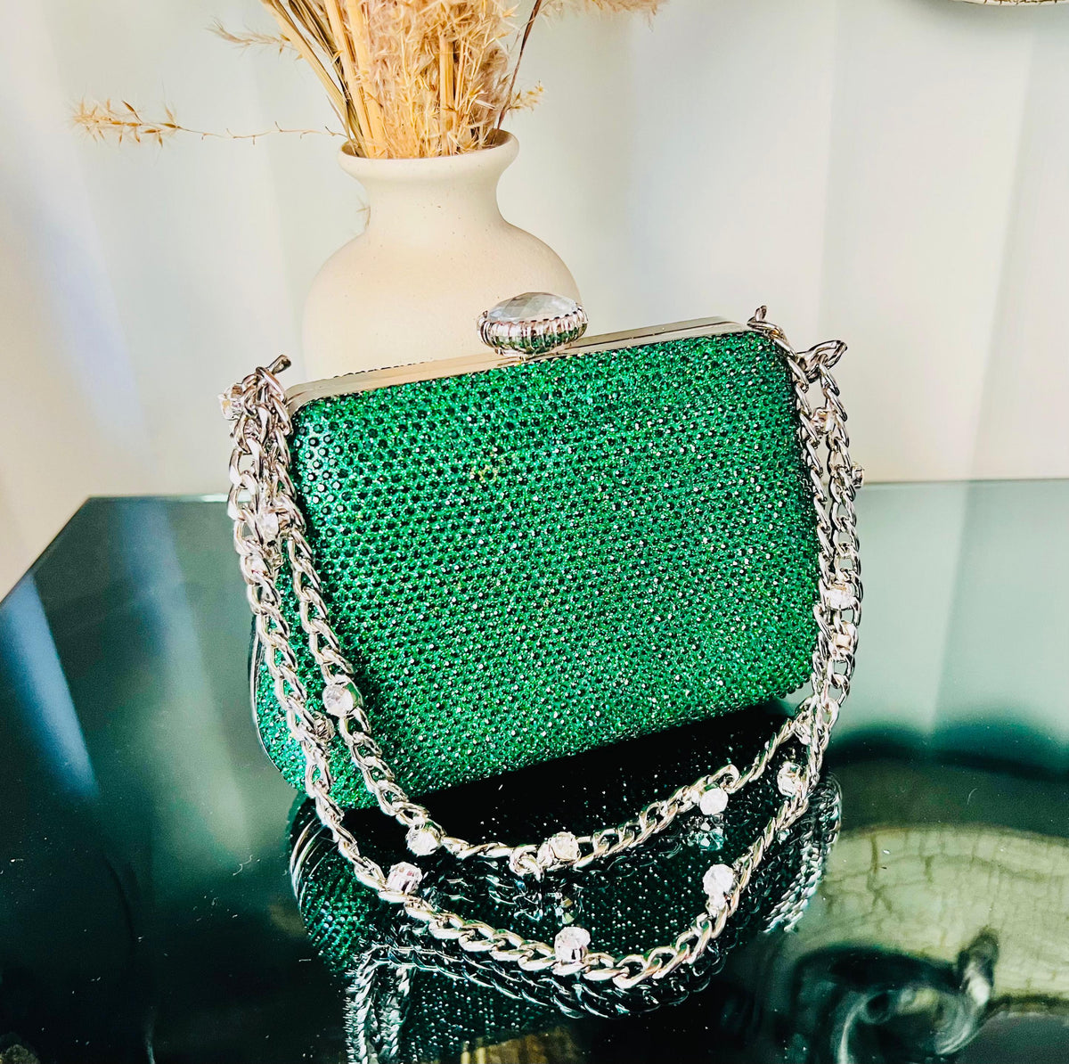 Fancy Clutch-10027 (Green)