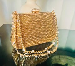 Fancy Clutch-10027 (Golden)