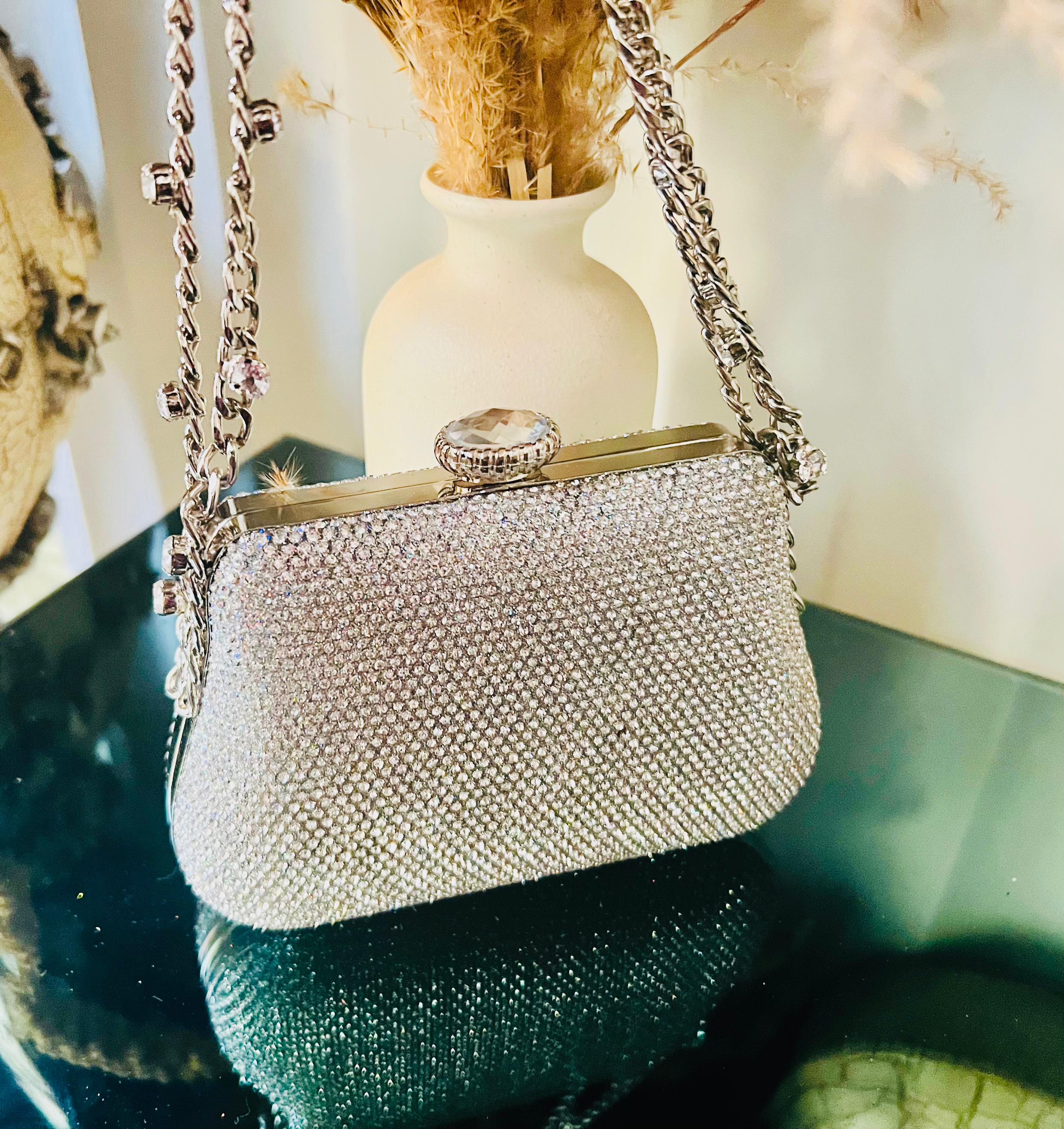 Fancy Clutch-10027 (Silver)