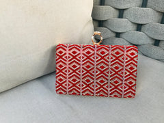 Fancy Clutch-10033 (Red)