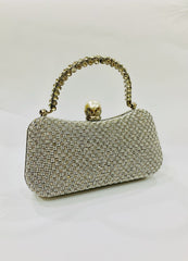 Fancy Clutch-10035 (Silver)
