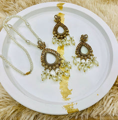 Turkish Locket set-04 (White)