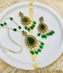 Turkish Locket set-04 (Green)