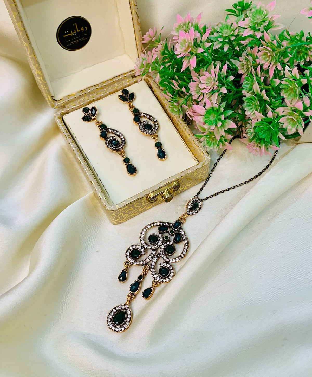 Turkish Locket set-05 (Black)