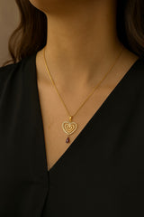 Zircon Pendant-205 (Maroon)