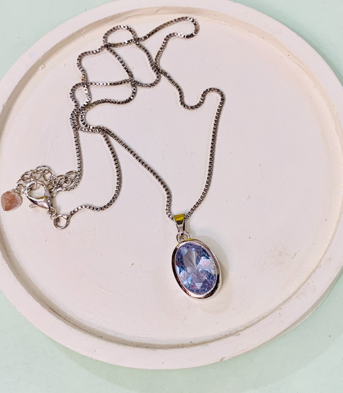 Zircon Pendant-269 (Silver)