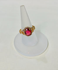 Zircon Ring-92 (Ruby)