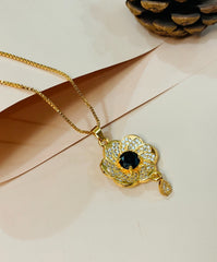 Zircon Pendant-257 (Black)