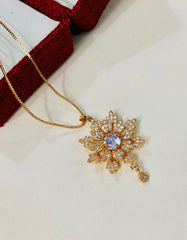 Zircon Pendant-252 (White)