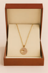 Zircon Pendant-288 (Golden)
