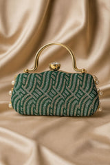 Fancy Clutch-10044 (Green)
