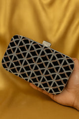 Fancy Clutch-10041 (Black)
