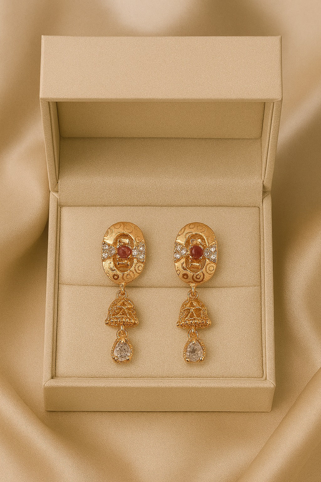 DIGITAL EARRING-81 (Golden)