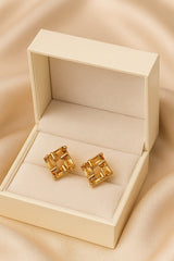 Zircon Hoop Bali-25 (Golden)