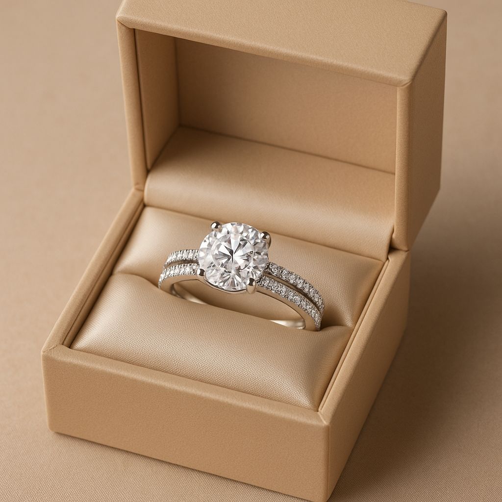 Zircon Ring-124 (Silver)
