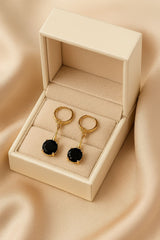 Zircon Hoop Bali-22 (Black)