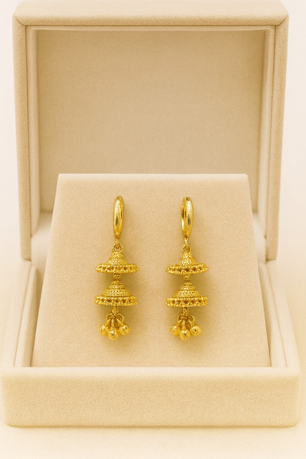 Madrasi Hoop Bali-32 (Golden)