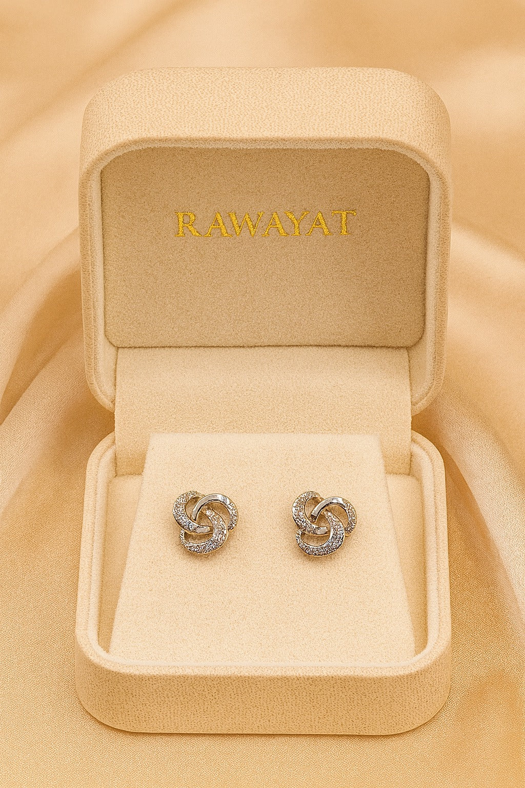 Zircon Fancy Studs-167 (Silver)