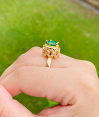 Zircon Ring-140 (Green)