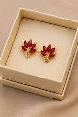 Zircon Hoop Bali-176 (Maroon)