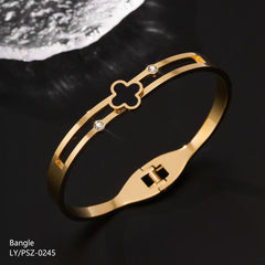Stainless Steel Kara-02 (Black)