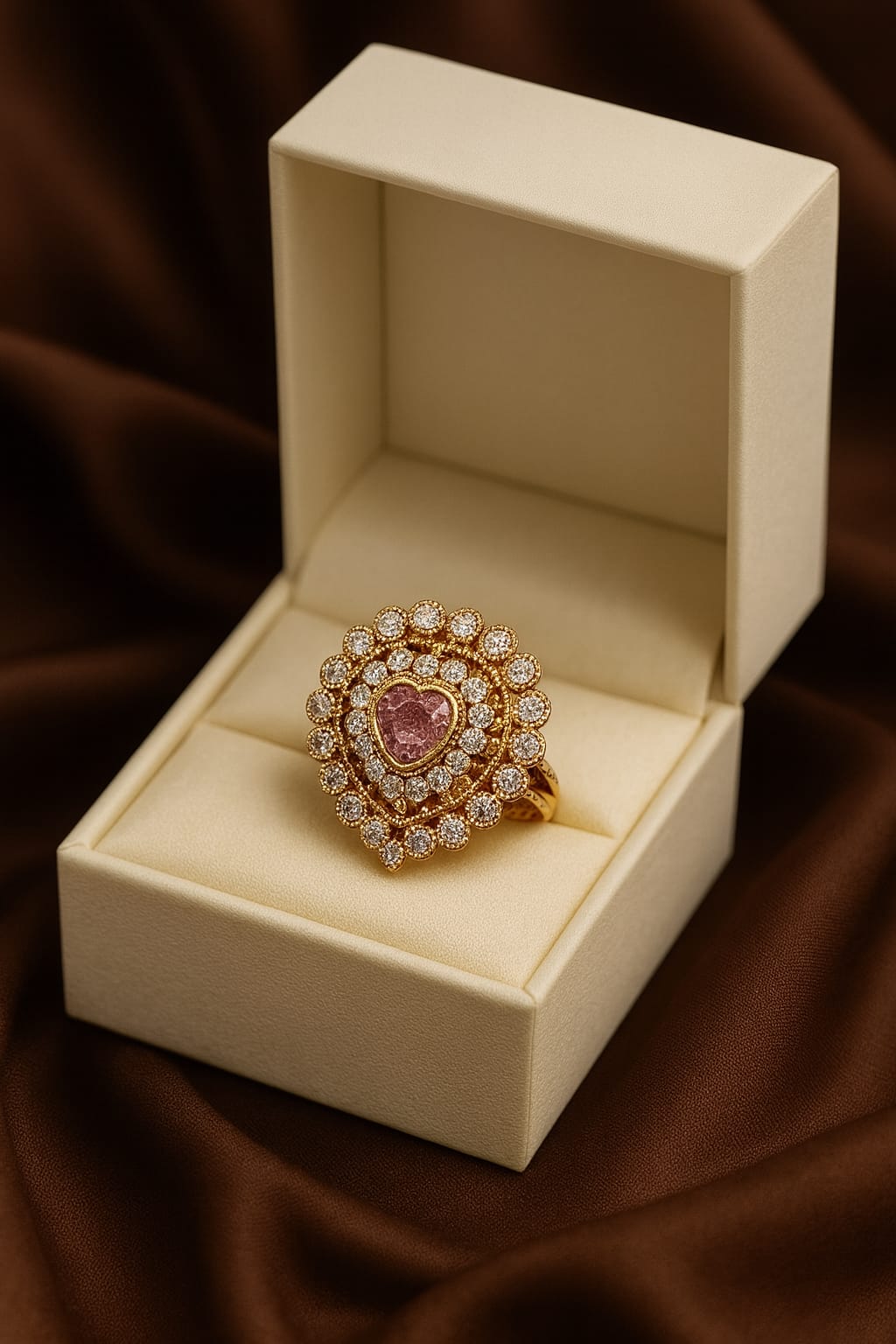 Zircon Ring-142 (Pink)