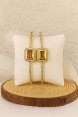 Adjustable Adult Bangle-93 (Golden)