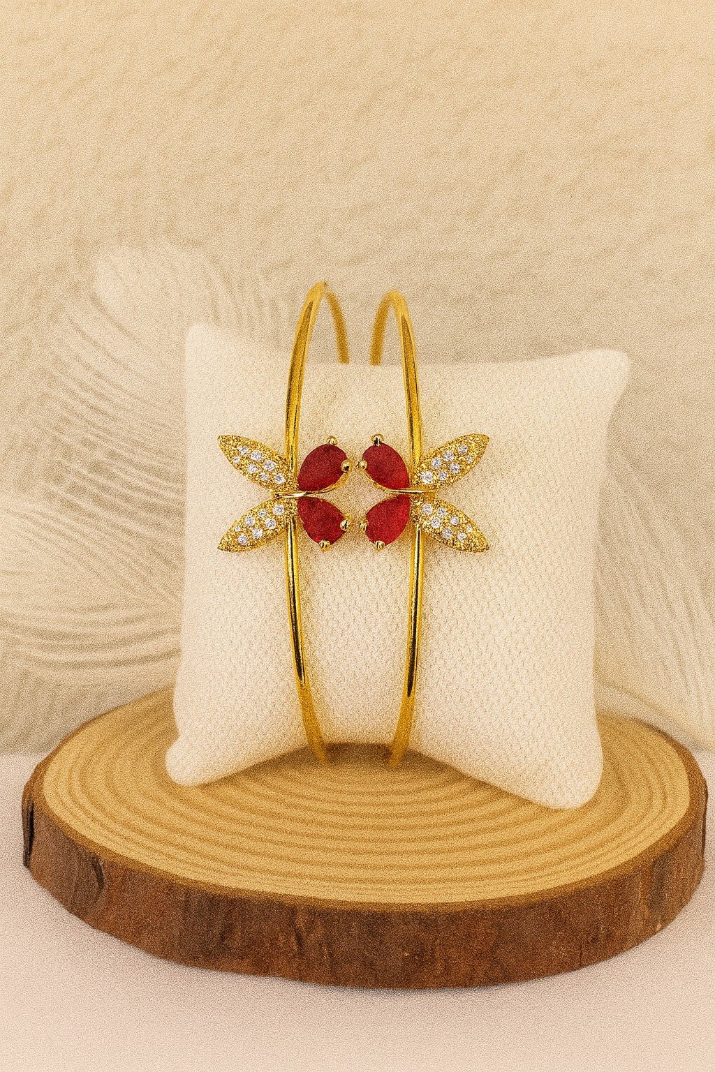 Adjustable Adult Bangle-94 (Maroon)