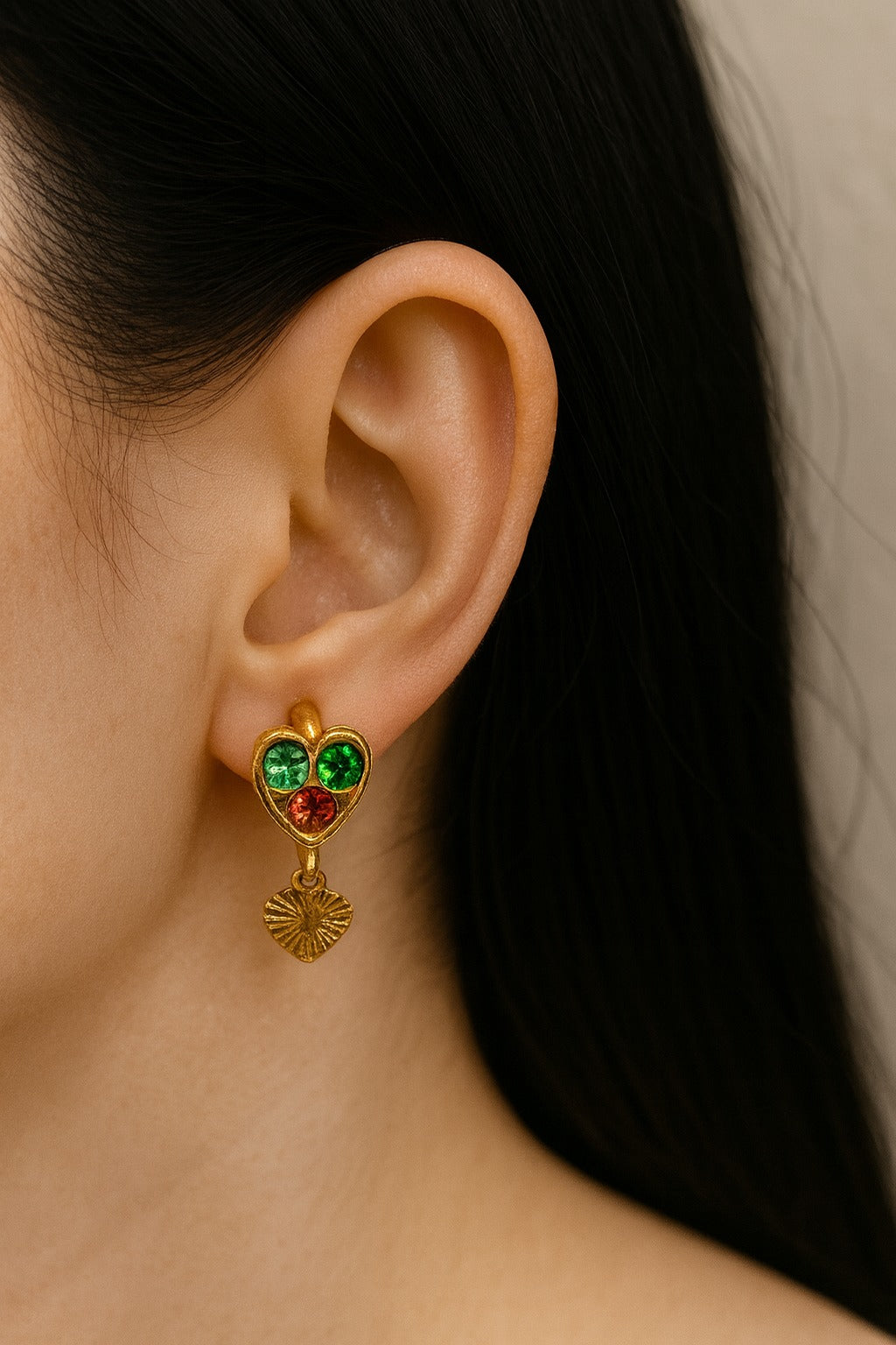 Madrasi Hoop Bali-176 (Green)