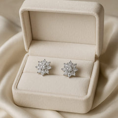 Zircon Fancy Studs-183 (Silver)