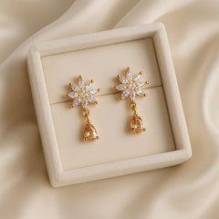 Zircon Earring-131 (Golden)
