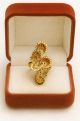 Gold Plated Ring-162 (Golden)