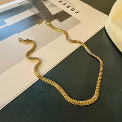 Gold Snake Chain-85 (Golden)