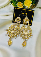 Fancy Earring-426 (Golden)