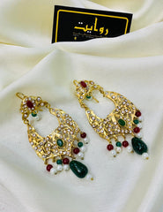 Fancy Earring-437 (Multi)